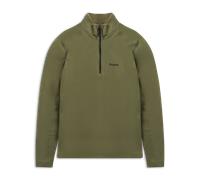 Bergans Herren Midtli Half Zip Pullover (Größe XXL, oliv)