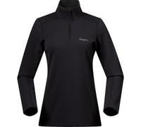 Bergans Damen Midtli Half Zip Pullover (Größe M, schwarz)