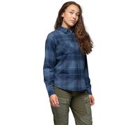 Bergans Damen Nordmarka Flannel Bluse (Größe M, blau)