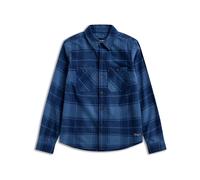 Bergans Nordmarka Flannel Shirt Women granite blue/navy blue check (25692) XL