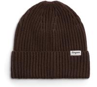 Bergans Nordmarka Merino Beanie Dark Chocolate One Size