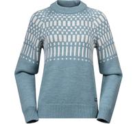 Bergans Nordmarka Merino Damen Pullover blau Größe S Lifestyle Schnell trocknend Merinowolle