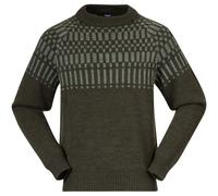 Bergans Nordmarka Merino Herren Pullover oliv Größe S Lifestyle Schnell trocknend Merinowolle