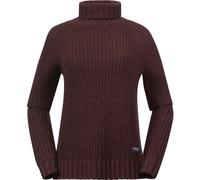 Bergans Women's Nordmarka Merino High Neck Jumper Amarone Red L