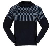 Bergans Strickpullover Nordmarka Merino Jumper (bequem, warm, 100% Merinowolle) navyblau Herren, Größe XL