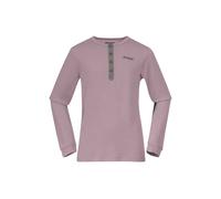Bergans of Norway Myske Wool Youth Shirt Lilac Chalk Größe: 152 | T-Shirts Outlet | kids | Violett