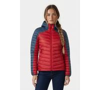 Bergans of Norway Røros Down Light W Jacket W/hood Red/orion Blue Größe: XS | Winterjacken Outlet | Damen | Blau