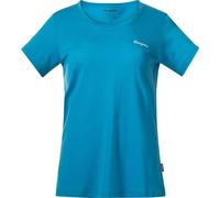 Bergans Women's Rabot Emblem Wool Tee Aqua Lagoon S