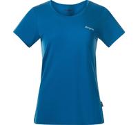 Bergans Damen Rabot Emblem Wool T-Shirt, Dark Aqua Lagoon, L
