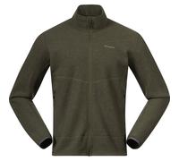 Bergans Rabot Merino Fleece Herren Midlayer, grün XXL
