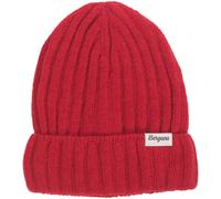 Bergans Rabot Mount Rib Wool Mützen & Beanies rot Größe ONE SIZE Trekking Schnell trocknend