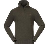 Bergans - Ulriken Jumper - Merinopullover, Gr. S, braun (DarkGreenMud)