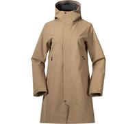 Bergans Urban 2L Mantel Damen Parkas & Mäntel beige Größe M Lifestyle Elastisch Wasserabweisend