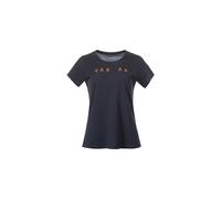 Bergans Vaagaa Explore Merino Tee Women navy blue/faded orange missing g (25605) XL