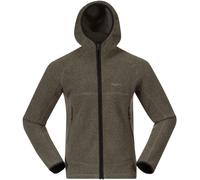 Bergans - Vaagaa Merino Terry Mid Hoodie Men 12731 - Bergans 3392-green mud-XL - Gr. - XL