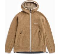 Bergans Women's Vaagaa Merino Terry Midlayer Hoodie Sandstone M
