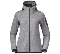 Bergans Women's Kamphaug Knitted Hoodie Chalk Sand XS