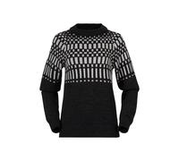 Bergans W Nordmarka Merino Jumper, Dark Shadow Grey - Aluminium / L, Damen Pullover
