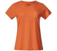 Bergans W Rabot Mount Wool Tee, Alert Orange / M, Damen Kurzarmshirt