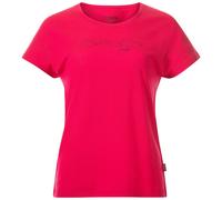 Bergans W Tind Crux Merino Tee, Alpine Rose - Navy Blue Gml / S, Damen Kurzarmshirt