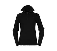 Bergans W Ulriken Merino Jumper Damen Midlayer - Black - L