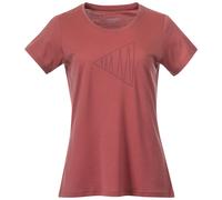 Bergans W Vaagaa Adventure Merino Tee, Rusty Dust - Rusty Dust Triangle / M, Damen Kurzarmshirt