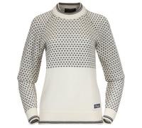 Bergans - Women's Alvdal Wool Jumper - Merinopullover, Gr. XL, grau (VanillaWhite/SolidDarkGrey)