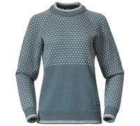 Bergans Women's Alvdal Wool Jumper Grey Sage/Vanilla White XS
