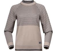 Bergans Damen Alvdal Wool Pullover (Größe S, beige)