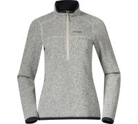 Bergans Women's Kamphaug Knitted Half Zip Chalk Sand XL