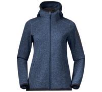 Bergans Women's Kamphaug Knitted Hoodie Orion Blue XS