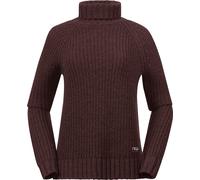 Bergans Women's Nordmarka Merino High Neck Jumper Amarone Red L
