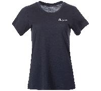 Bergans Women's Rabot Emblem Wool Tee Navy Blue L