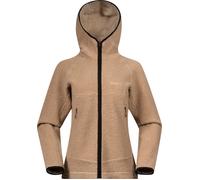 Bergans Women's Vaagaa Merino Terry Midlayer Hoodie Sandstone XL