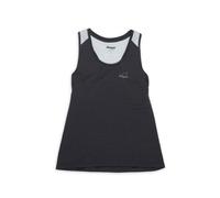 Bergans Y Lightline Merino Top Women dark shadow grey/pearl grey (25333) L