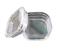 BERGEON 6799-01 Elastische Membran-Plexiglas-Box, 39 mm x 39 mm x 17,8 mm, Uni-Uhrenbox für Erwachsene, Klassisch