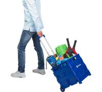 Berger Einkaufstrolley XL faltbar 42 x 40 x 37 cm blau