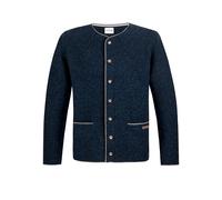 Bergfeuer Herren Trachtenjanker Castello Strickjacke, Enzian, 52 EU