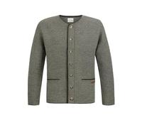 Bergfeuer Herren Trachtenjanker Castello Strickjacke, Olive, 50 EU
