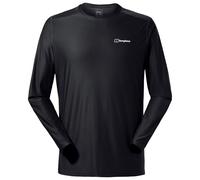 Berghaus - 24/7 Tech Tee L/S Crew - Funktionsshirt, Gr. L, schwarz (JetBlack)