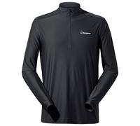 Berghaus Base Half Zip Langarmshirt schwarz - L