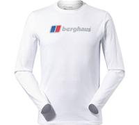BERGHAUS Berghaus Herren T-Shirt M BIG LOGO LS TEE (7903062) L Weiß