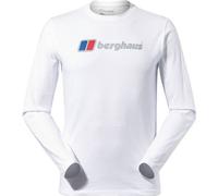 Berghaus Herren Bio Big Logo Bio-Baumwoll-T-Shirt - Weiß/Weiß - M