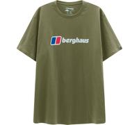 Berghaus Herren Class XL-Logo T-Shirt (Größe S, gruen)