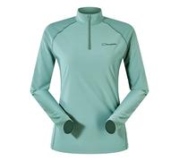 Berghaus Damen 24/7 Langärmeliges Baselayer-Funktions-T-Shirt mit halbem Reißverschluss T-Shirt