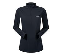 Berghaus Damen 24/7 Langärmliges Funktions-T-Shirt für die Schwangerschaft mit halbem Reißverschluss T-Shirt