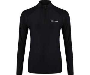 Berghaus Damen 24/7 Tech Half Zip Longsleeve (Größe S, schwarz)