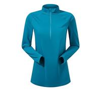 Berghaus Damen 24/7 Umstands-t-Shirt Mit Halbem Reißverschluss, Langärmelig T-Shirt, Dschungel-schmuck, 42 EU