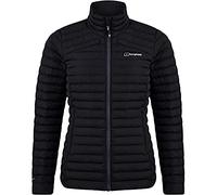 Berghaus Damen Nula Isolierte Kunststoffjacke, langlebiges Design, wasserabweisende, Schwarz, 38 EU