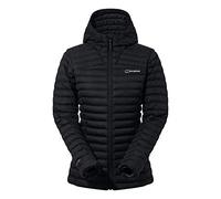 Berghaus Damen Nula Micro Isolierte Kunststoffjacke, leichte, warme, wasserabweisende Jacke, Schwarz, 38 EU